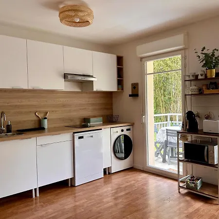 Le Cosy Bisca-parking-terasse-lac-ocean Apartmán *