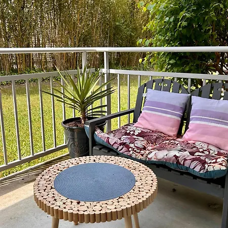 Le Cosy Bisca-parking-terasse-lac-ocean Biscarrosse