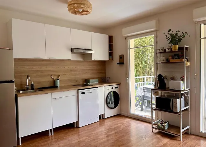 Le Cosy Bisca-parking-terasse-lac-océan Appartamento *